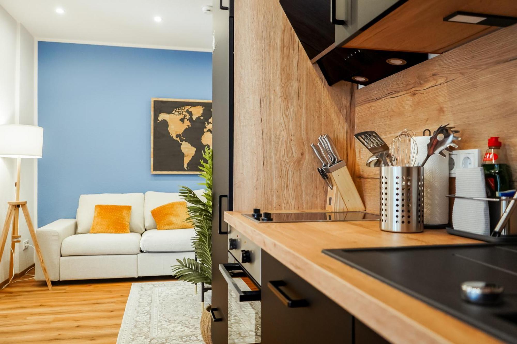 7Seas Boutique Aparthotel Homburg - Stilvoll, Digital & Ideal Fuer Familie & Business Dış mekan fotoğraf